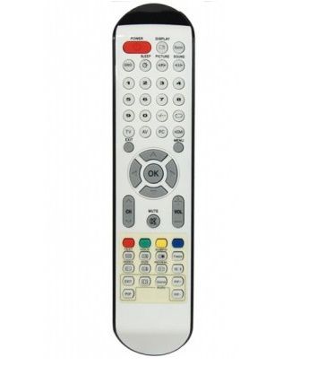 Woon Beyaz Kumanda Led Lcd Tv Kumandası Beyaz
