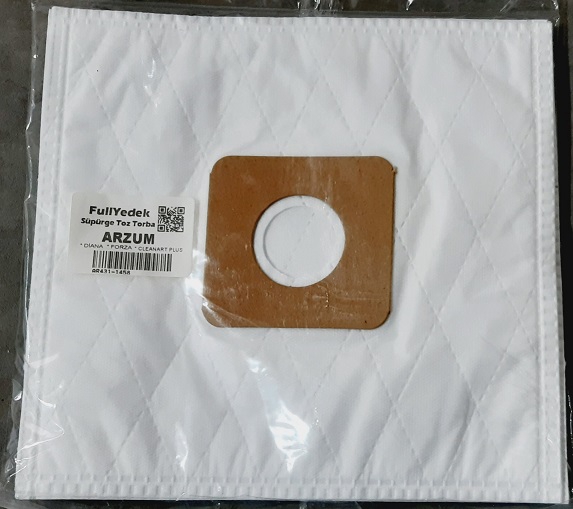 Arzum AR 431 Toz Torbası Süpürge Torba 5 Adet