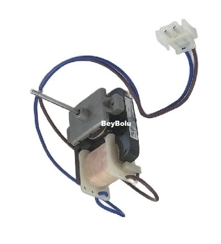 NO FROST BUZDOLABI FAN MOTORU İNCE MİL FAN İÇ - DIŞ FAN MOTOR