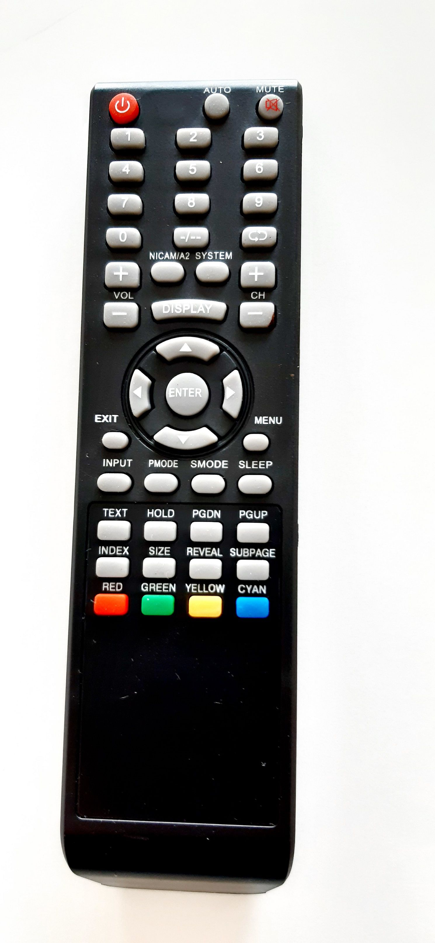 Sunny Cyan Tuşlu Kumanda, Sunny , Axen , Woon Tv Kumandası , Led Lcd Tv Kumandası 4. Model