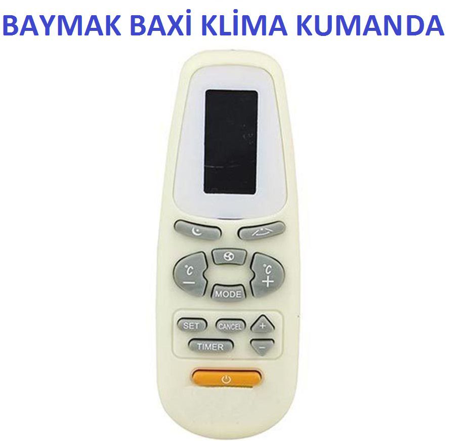 BAYMAK BAXİ G KLİMA KUMANDA , BAXİ KLİMA UYUMLU KUMANDASI - AYAR GEREKMEZ