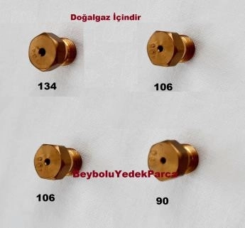 Vestel , Doğalgaz Ocak Doğalgaz Dönüşüm Enjektör Memeleri Takım , 7 Anahtar