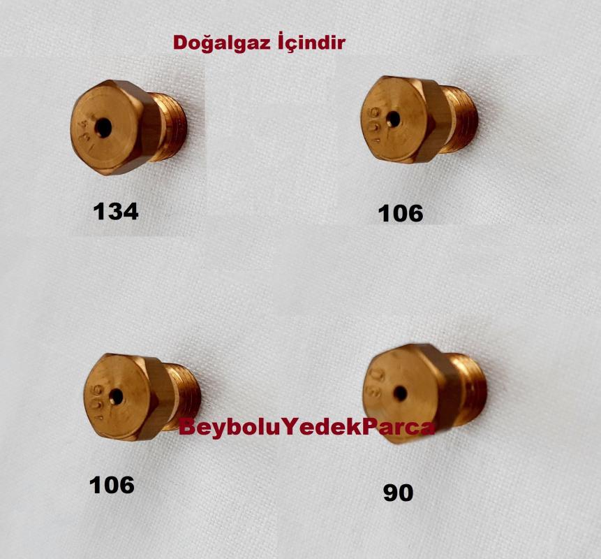 Beko Ocak Doğalgaz a Dönüşüm Enjektör Memeleri Takım , 7 Anahtar , 7 Lokma İle Sökülür