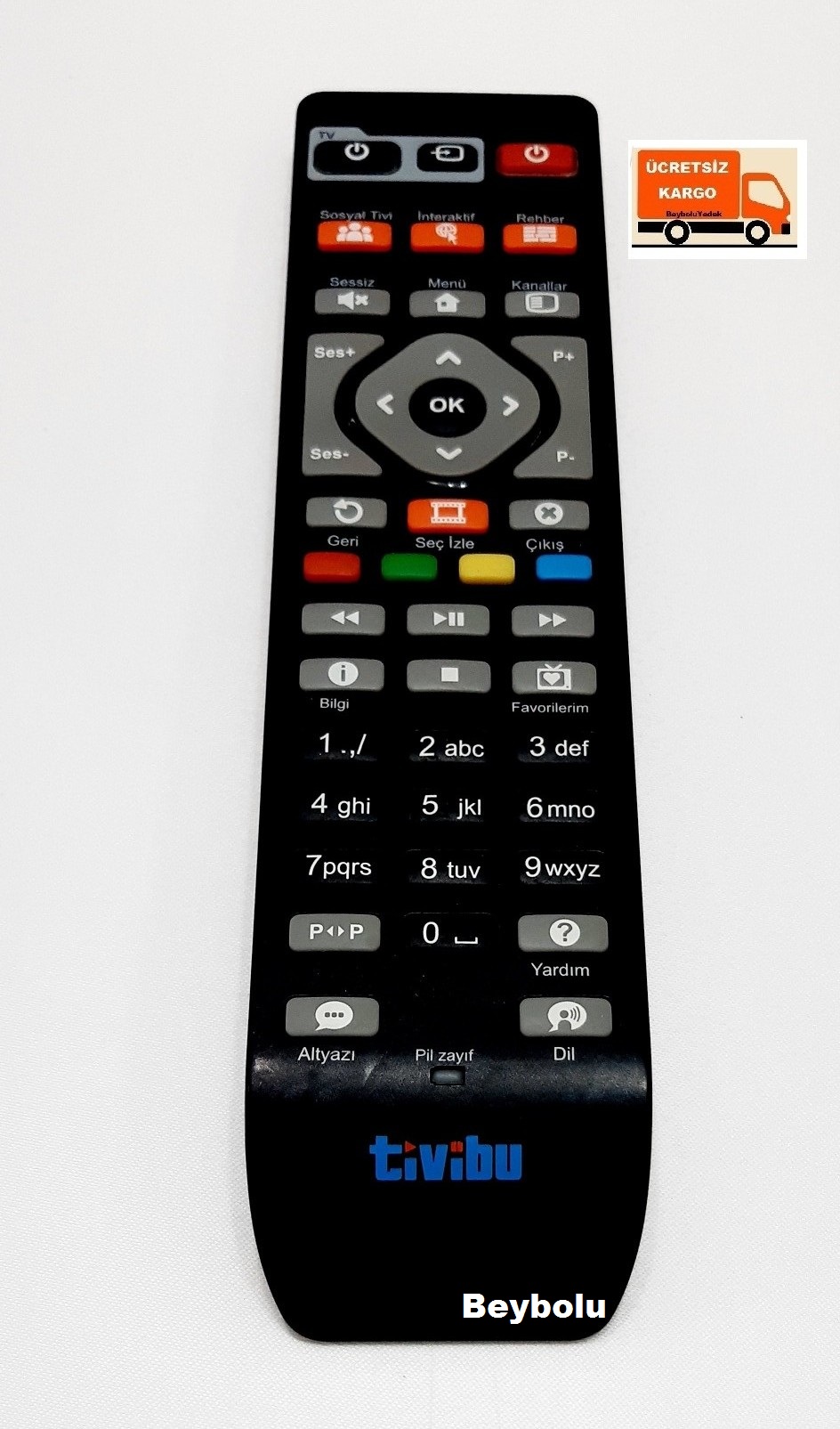 Motorola Tivibu Kumanda  ORJİNAL Hd Kumandası Tıvıbu Uydu