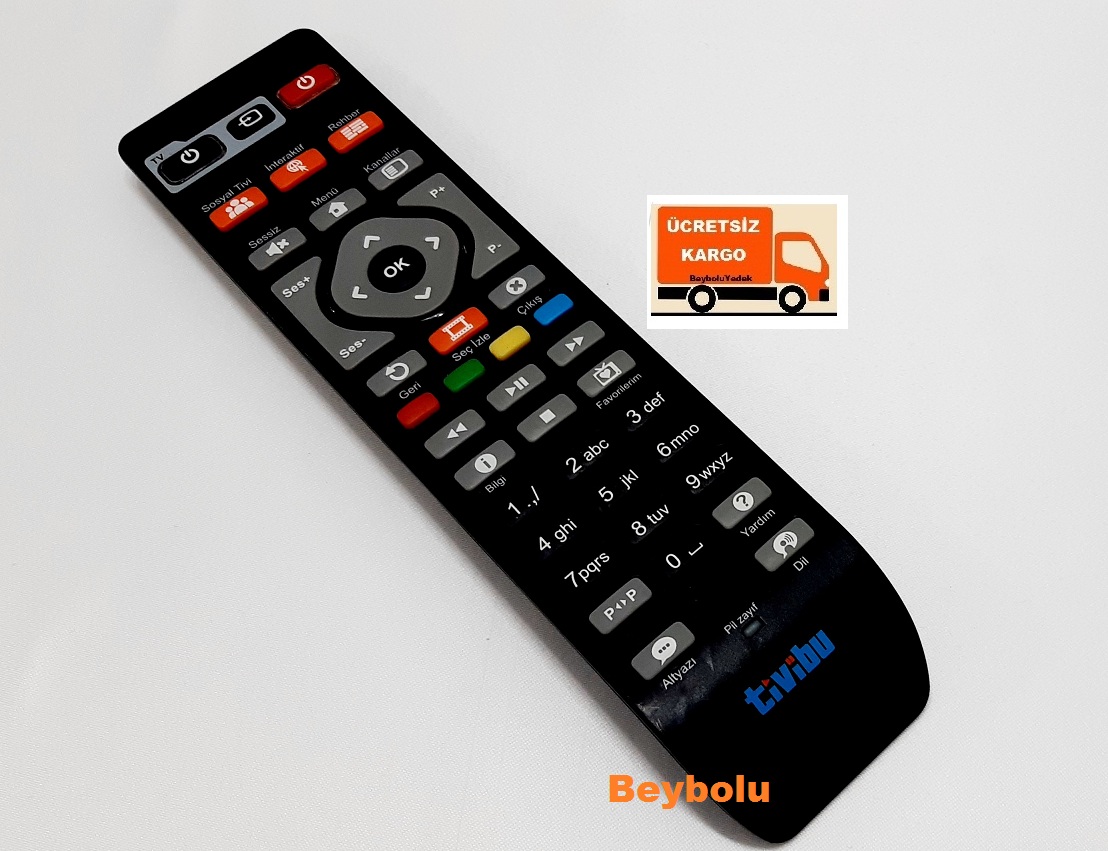 Vestel Tivibu Kumanda  ORJİNAL Hd Kumandası Tıvıbu Uydu Kumandası