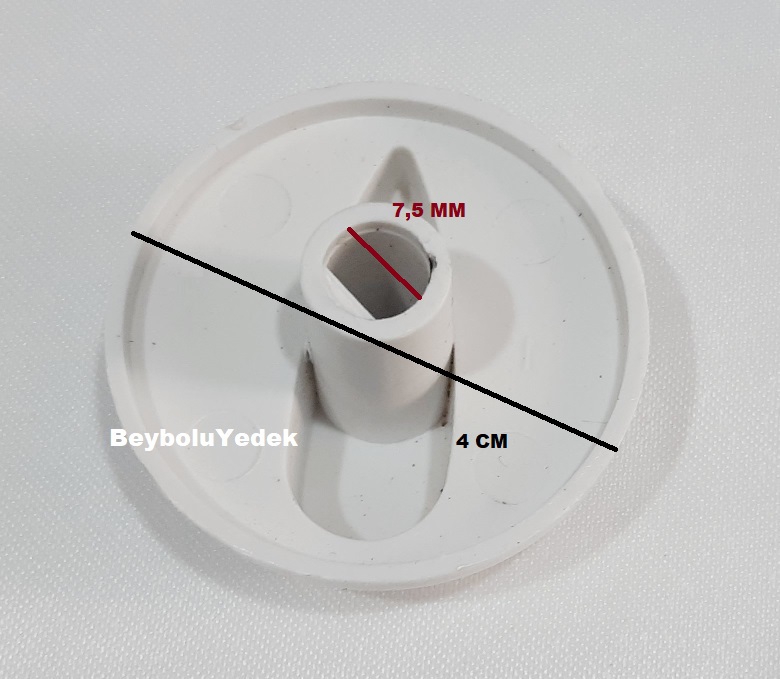 Mini Elektrikli Şofben Düğmesi , Şofben Ayar Plastik Düğme Genişlik 4 CM