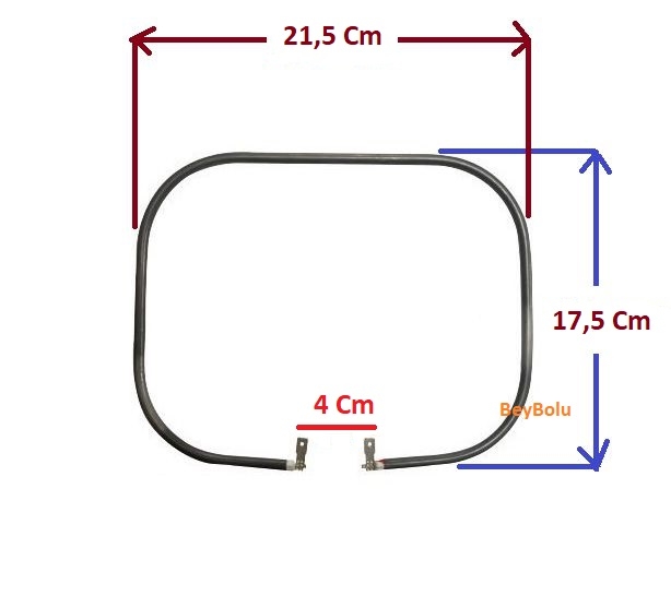 Premier PTM-6320 Rezistans 800 , Watt 115 V Tost Makinesi Rezistansı 21,5 x 17,5 cm