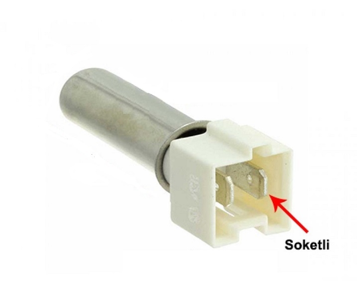 Soketli tip Ntc Sensör ,  Çamaşır Makinesi Rezistans üstü NTC sensörü