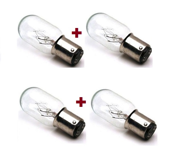 DİKİŞ MAKİNESİ AMPUL GEÇMELİ 4 ADET , EV TİPİ DİKİŞ MAKİNESİ AMPÜL , 220 VOLT 15 WATT