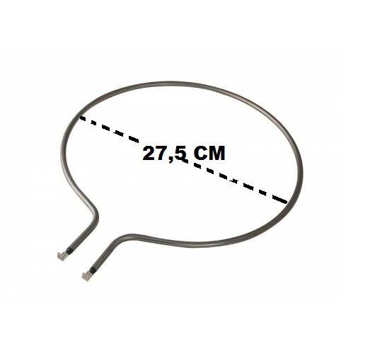 İNCE FIRIN REZİSTANS 750 WATT BALÇIK MARKA , ÇAP 28CM İNCE TİP