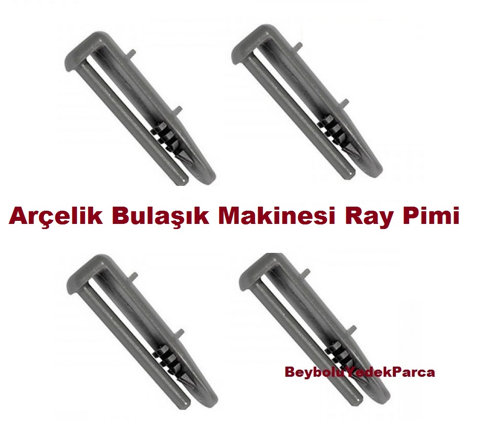 Arçelik Üst Sepet Ray Arka Pim Bulaşık Makinesi Ray Arka Plastik