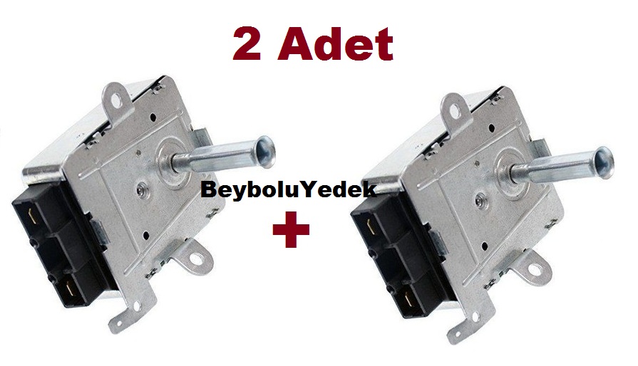 2 ADET Kuluçka Çevirme Motoru uç Dahil , 220 Volt , Dakikada 2