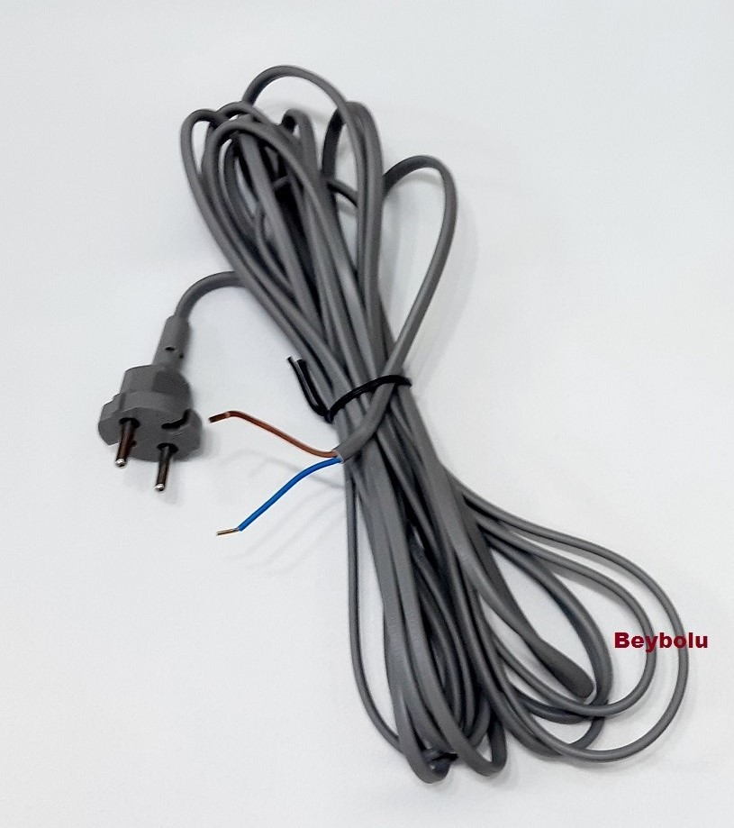 Philips Süpürge Makine Gri Kablosu 6 Metre Yassı Kablo