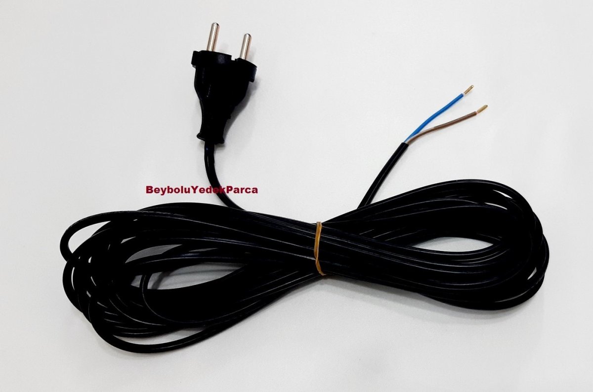 Siemens Elektrik Süpürgesi makara kablosu 7 metre siyah renk