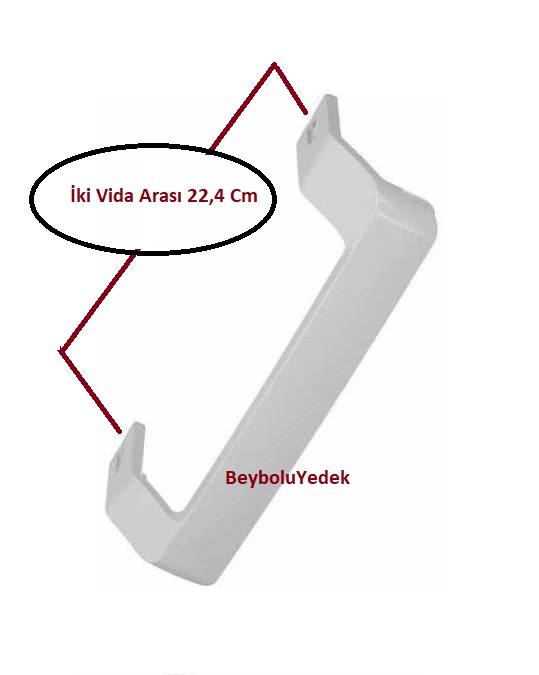 Altus 609 E Buzdolabı Kapı Kolu BEYAZ Renk Buzdolabı Kol