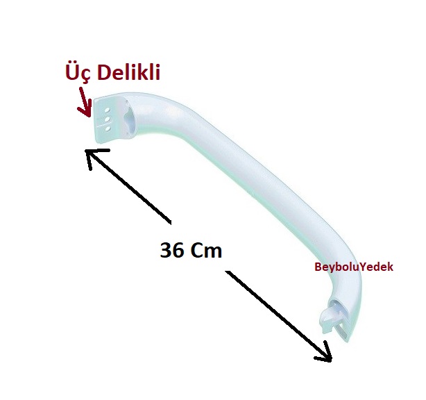 Bosch Buzdolabı Kapı Kolu BEYAZ Renk Buzdolabı Kol