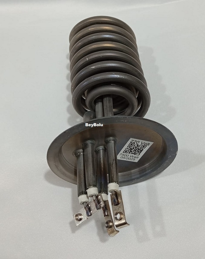 UNİVERSAL Mini Şofben Uyumlu 7500 Watt Rezistans ,  Elektrikli Ani ısıtıcı Şofben Rezistansı