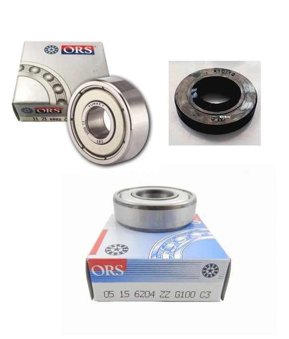 Bosch WFH 1260 TR Rulman Takımı , WFH1260TR Çamaşır Makinesi Kazan Rulman Keçe Takım