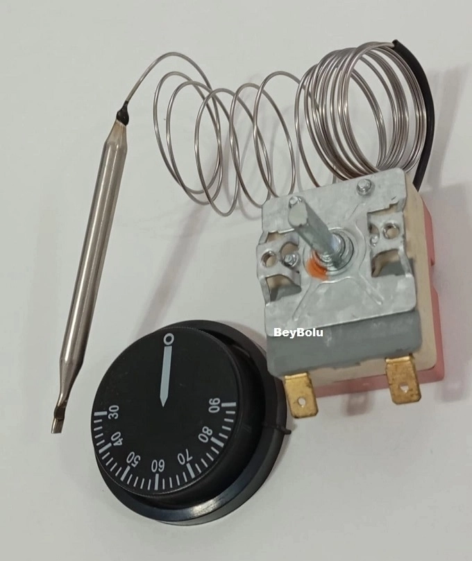 Demirdöküm Uyumlu Termosifon Termostat , Şofben Termostatı 0 - 90 Otomatik 16 Amper