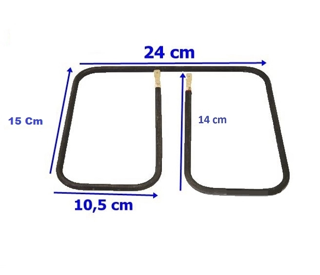 24 x 15 CM Tost Makinesi Rezistansı 900 Watt - 110 V