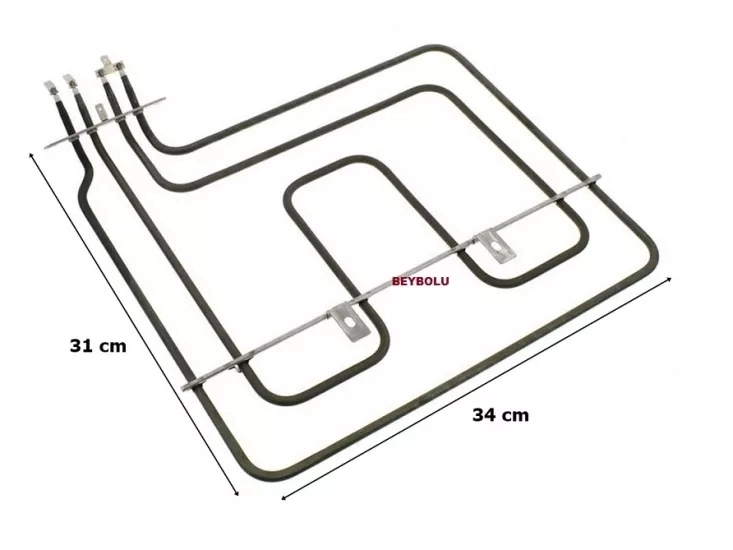 9542 CDG Beko Uyumlu Fırın Rezistansı 2200 Watt ,  9542CDG Rezistans
