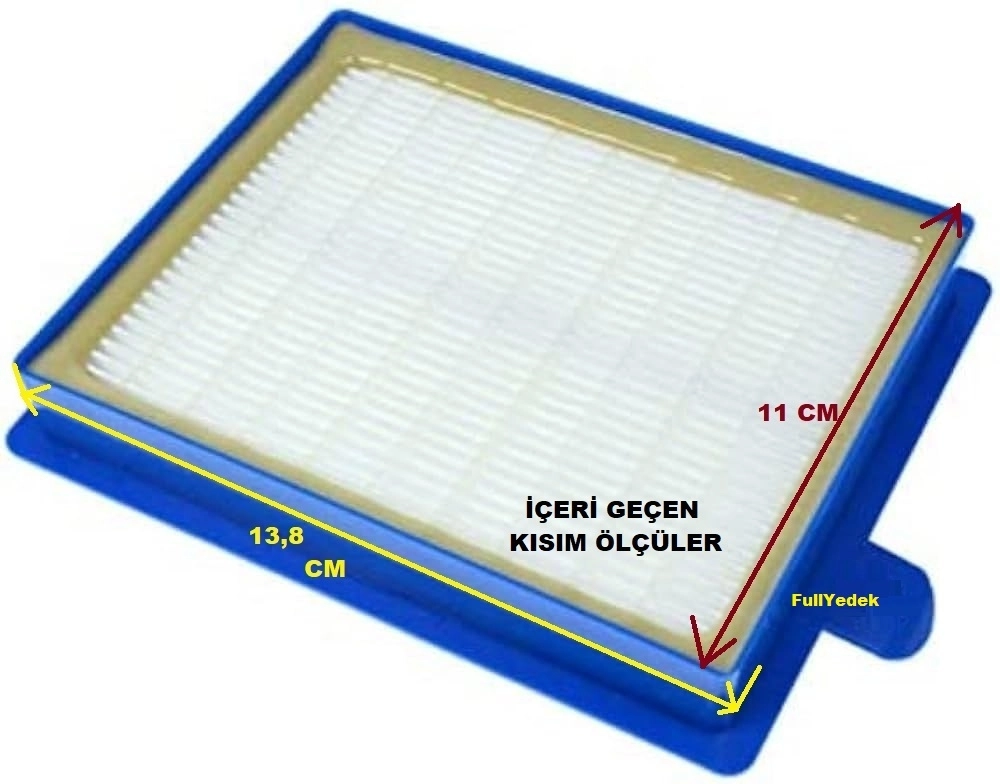 Marathon PowerPro Ultimate Philips Uyumlu Süpürge HEPA 13 Çıkış Filtresi