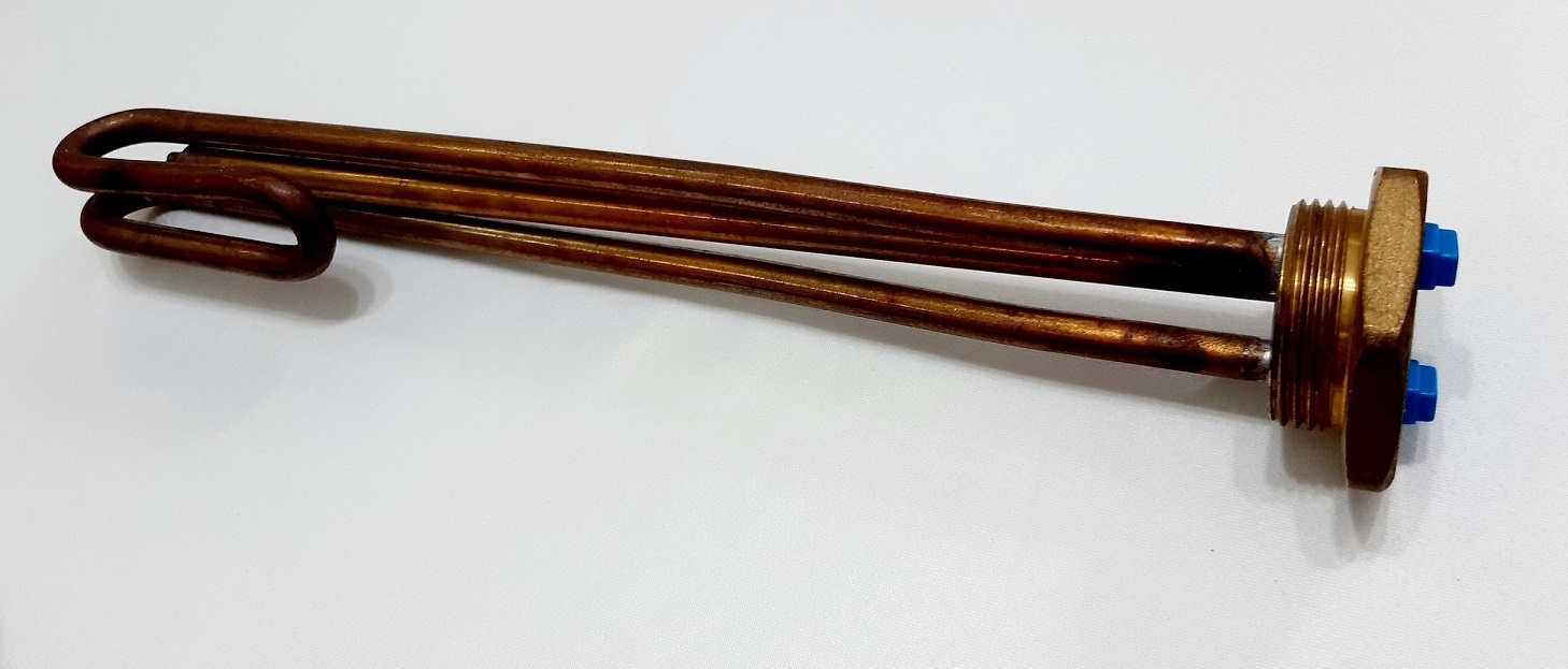 Bakır Güneş Enerji Isıtıcı Rezistans 2000 Watt , 1-1,4 İNÇ 30 CM