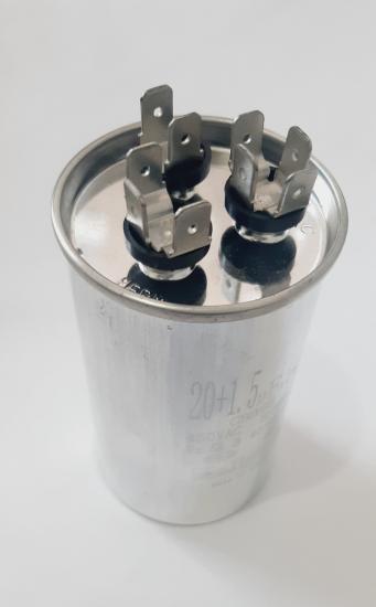 KLİMA KONDANSATÖR 20+1,5uF , 370 - 400 V AC , 20+1,5 uF , MF