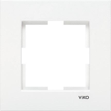 Viko Karre Tekli Çerçeve Beyaz 24 Adet