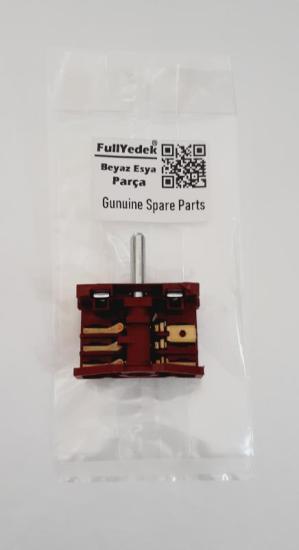 Termikel Fırın Şalteri 3+3 Fırın  Ayar Kademe Şarter Metal Uç