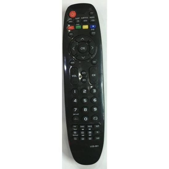Woon 3D Kumandası Led Lcd Tv Kumandası Bombeli Siyah