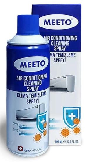 Klima Temizleyici Köpük Sprey 400 ml , Meeto Klima Bakım Temizleme Spreyi