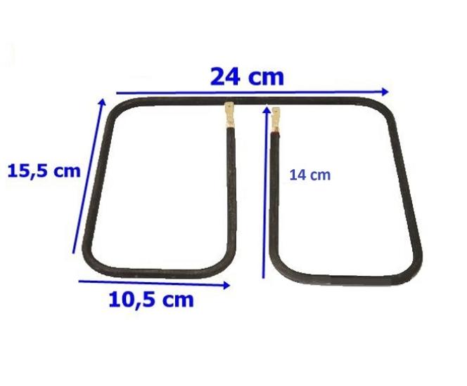 Korkmaz Tost Makinesi Rezistansı 800 Watt - 220V - 24 CM X 15,5 CM