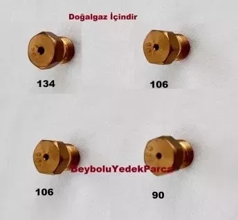 indesit Doğalgaz a Dönüşüm Enjektör Memeleri Takım  (Ariston)