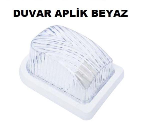 DUVAR APLİK Glop Armatür Beyaz, 20 cm Tavan Glop , Porselen Duy