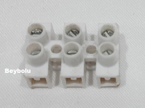 Isıya Dayanıklı No 1 Kliemens Tost Makinesi Kablo Giriş Klemensi