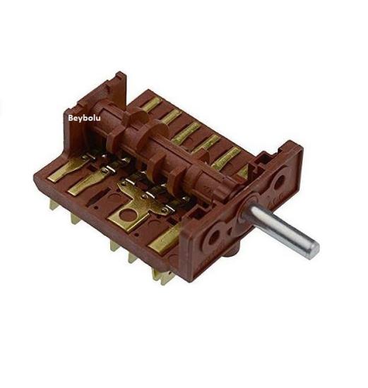 Dominox Şalter Ankastre Fırın 6 Konum Kademe Anahtarı 6 konum + off