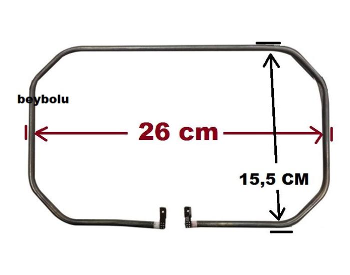 Sinbo rezistans , sinbo tost makinesi rezistansı , 26 cm x 15,5