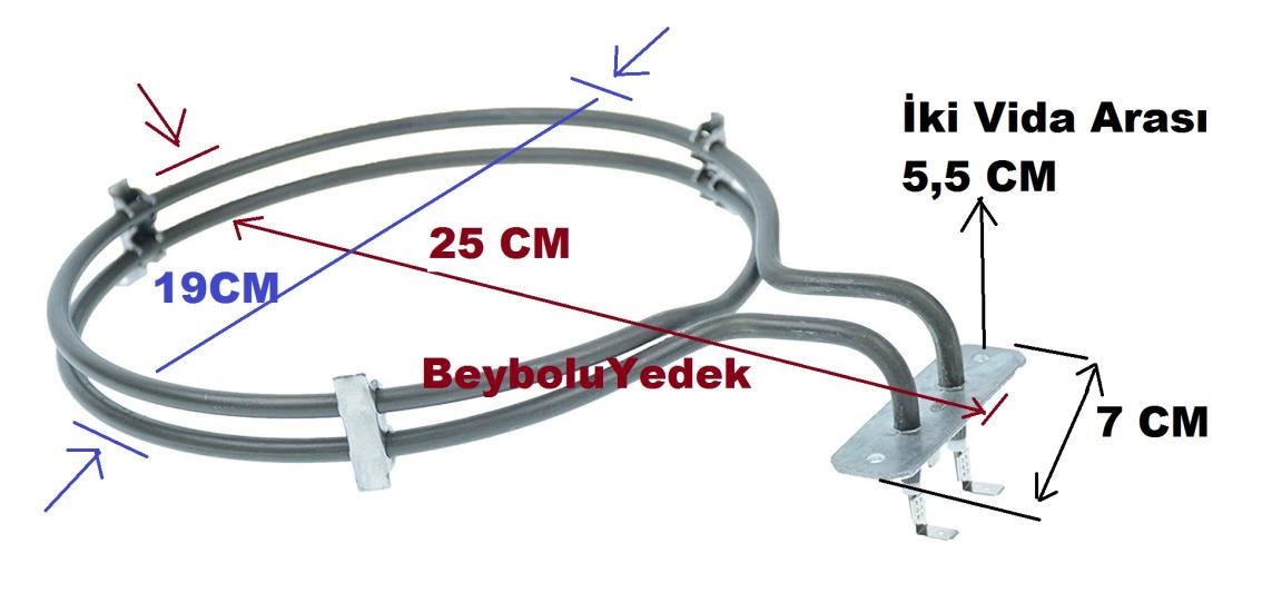 Ariston Turbo Rezistans Ocaklı Fırın Turbo Rezistansı