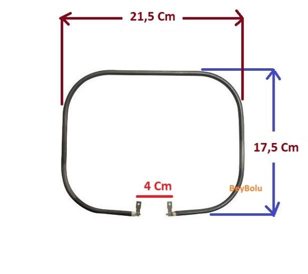 Premier Tost Makinesi Rezistans 800  Watt 115 V - Tost Rezistansı 21,5 x 17,5 cm