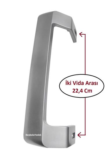 Beko 9540 NM Buzdolabı Kapı Kolu Gri Renk Buzdolabı Kol