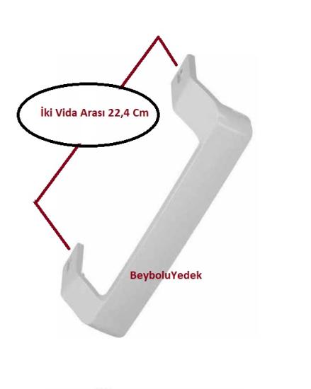Altus 608 E Buzdolabı Kapı Kolu BEYAZ Renk Buzdolabı Kol