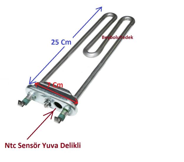 25 cm  Bosch Ntc Delikli Rezistans , Bosch Çamaşır Makinesi