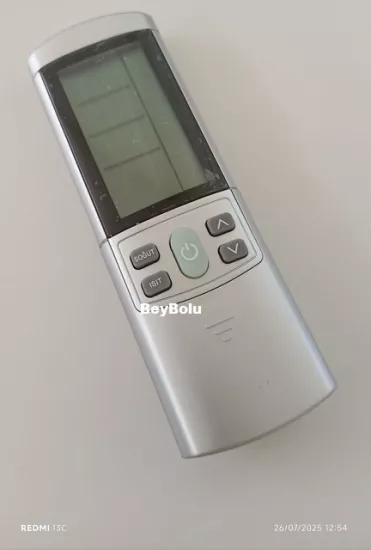 Vestel inverter Klima Uyumlu Gri Kumanda , Vestel Klima Kumandası