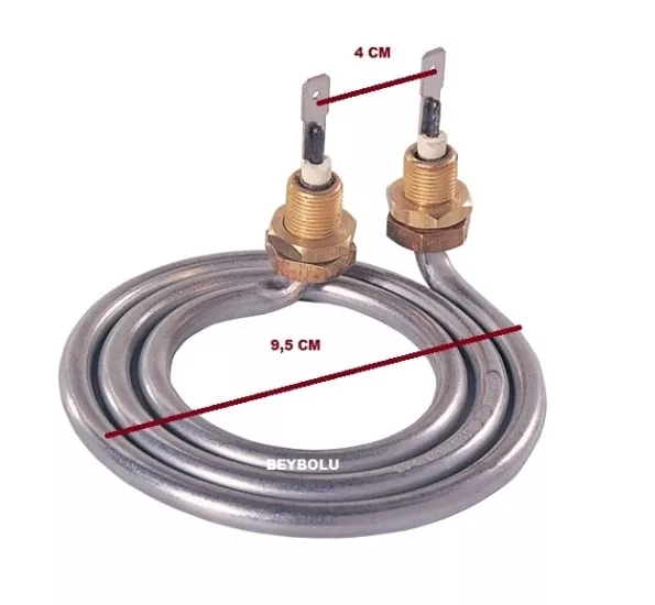 Semaver Rezistans 1100 Watt Çay Makinesi  Rezistans 1100 Watt - çap 9,5 cm