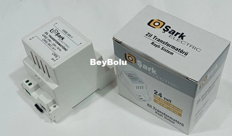 BeyboluYedek Şark 220 GİRİŞ 24 VOLT  ÇIKIŞ ,  ZİL TRAFOSU RAY PANO TİP GÜÇLÜ